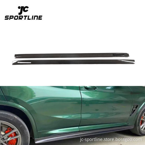 Carbon Fiber Side Skirts for BMW F97 X3M & F98 X4M 2019-2021
